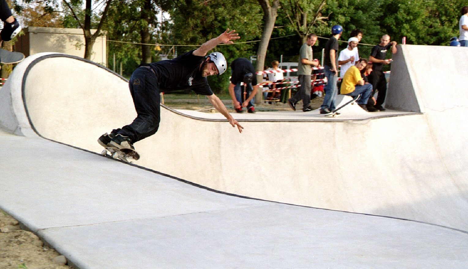 concrete protection with pavishield in skatepark